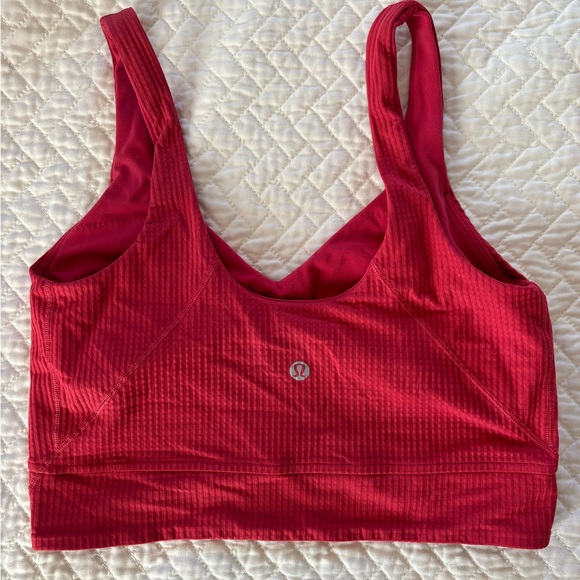 Coral Textured Activewear Set - Picture 4 of 5